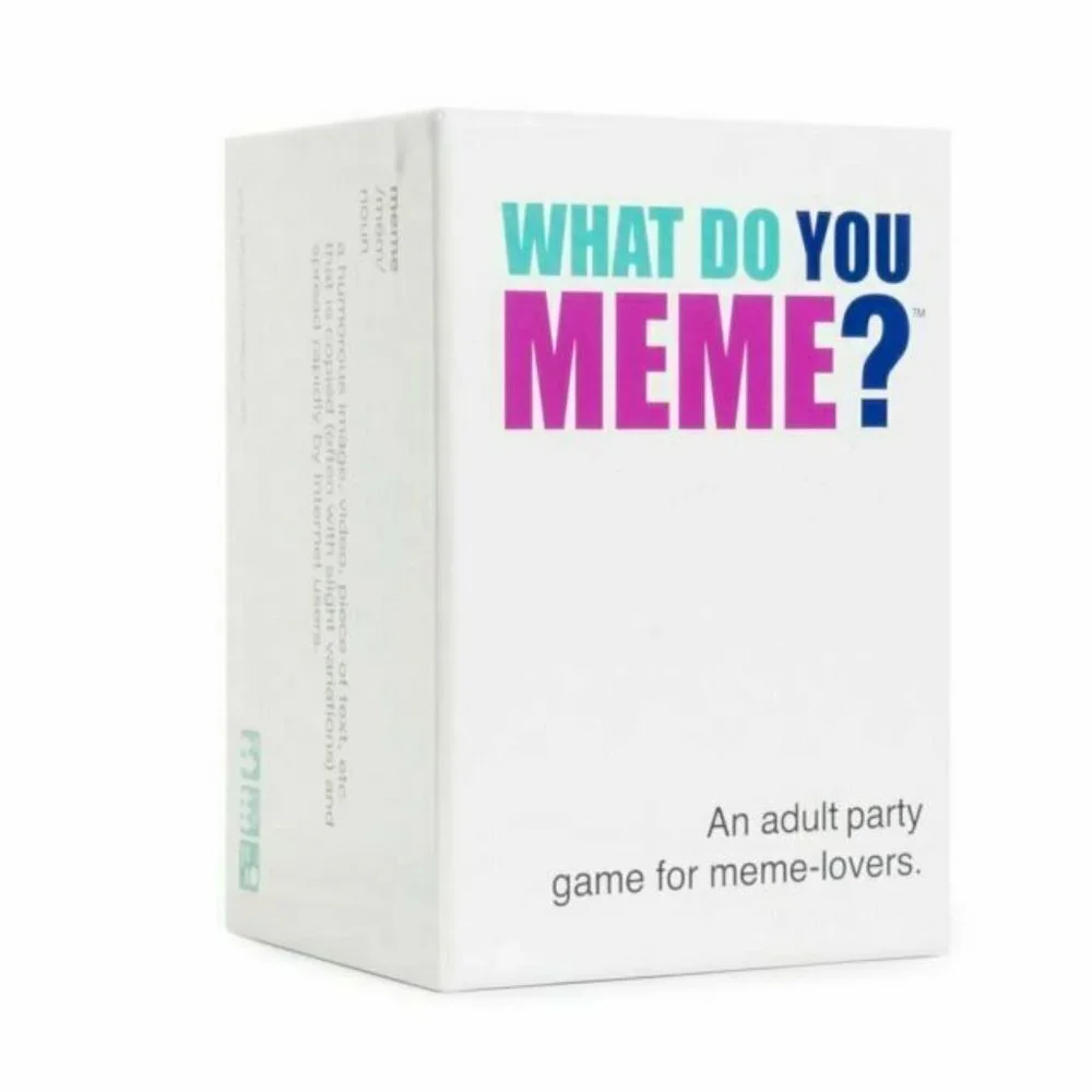 WHAT‎ DO YOU MEME? Adult Party Game Complete New